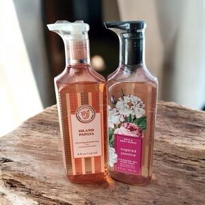 🆕Island Papaya and Sugared Jasmin Gel Hand Soap